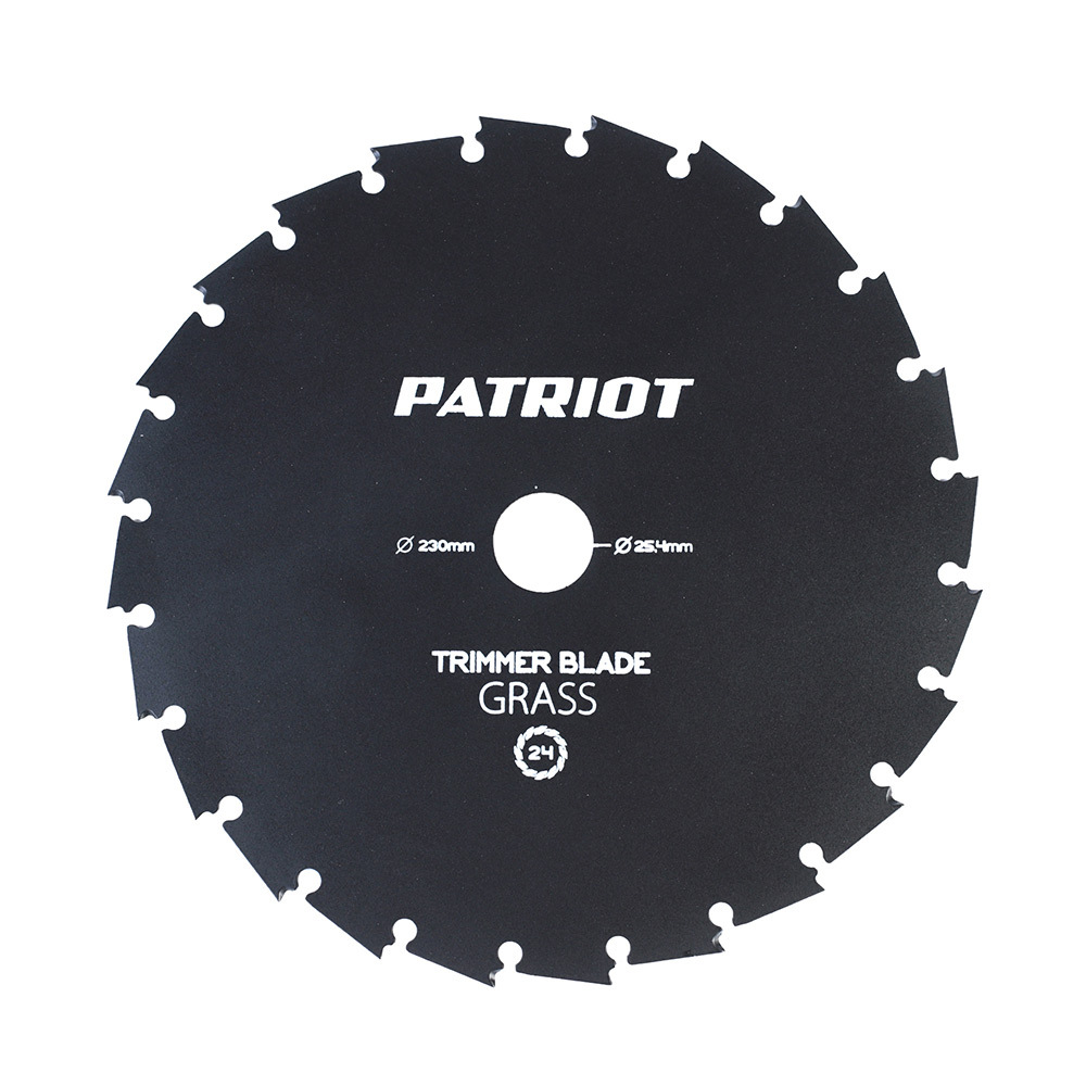 Нож для триммера Patriot TBS-24 24 зуба (809115217) нож для триммера patriot tbs 40x