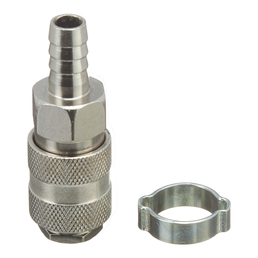 Муфта Fubag для соединения 10 мм с обжимным кольцом (180122 B) муфта fubag для соединения 8 мм с обжимным кольцом 180121 b