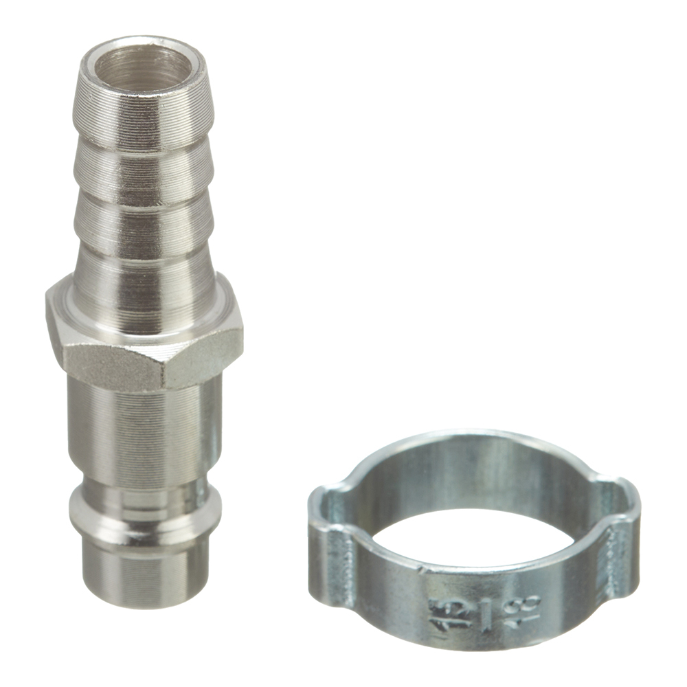 Штуцер Fubag для соединения 10 мм с обжимным кольцом (180162 B) набор переходников для компрессора elitech штуцер и муфта рапид 2 кольца 6 11 мм