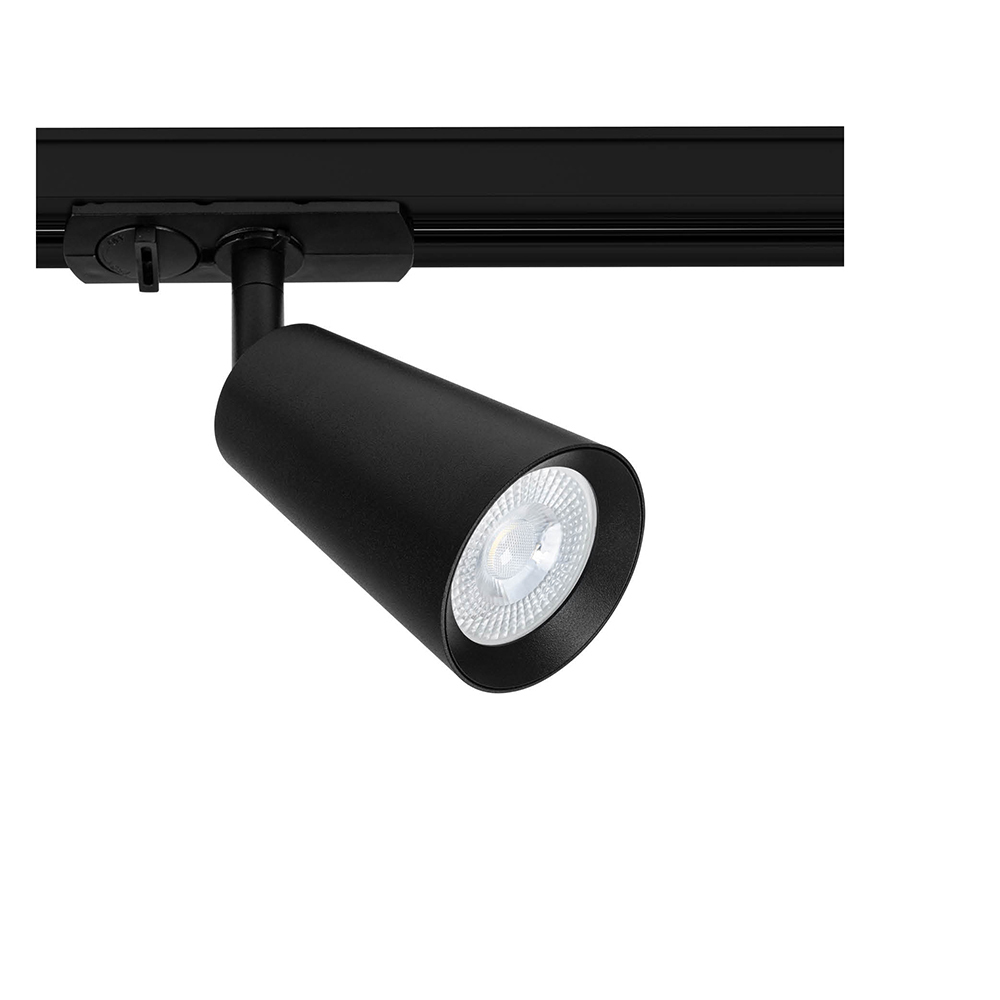 фото Трековый светильник однофазный arte lamp cintura 35 вт gu10 1 кв.м черный (a2354pl-1bk)