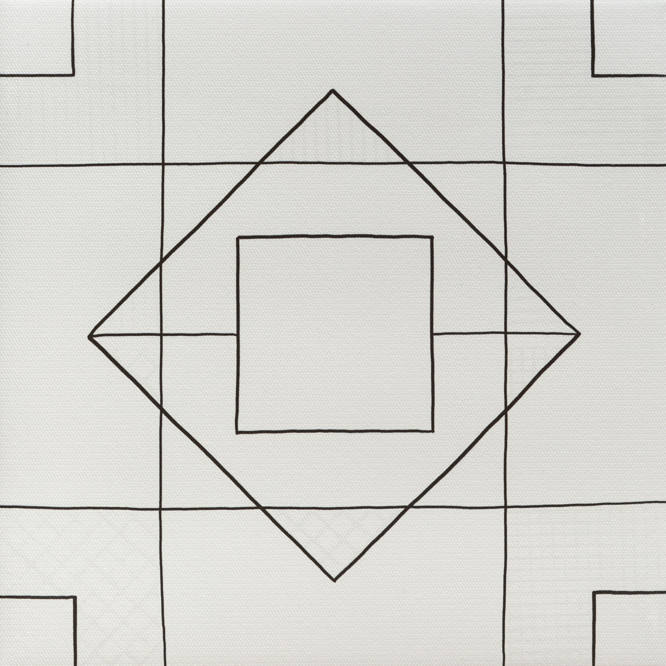 фото Керамогранит lasselsberger домино декор белый 300х300х7 мм (15 шт.=1,35 кв.м)