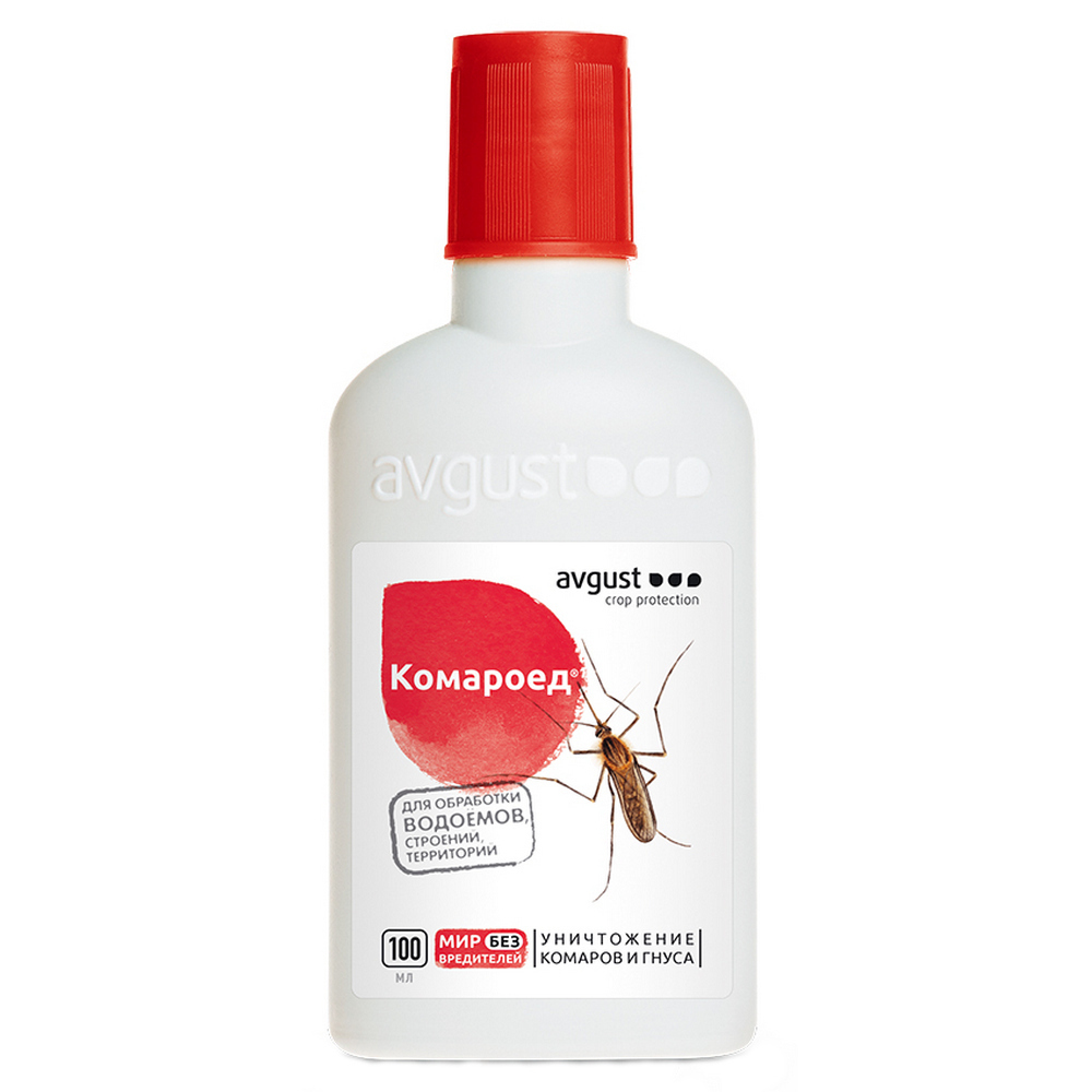Средство для защиты от комаров Avgust Комароед 100 мл средство защиты от комаров sc johnson off after bite 25ml 23980