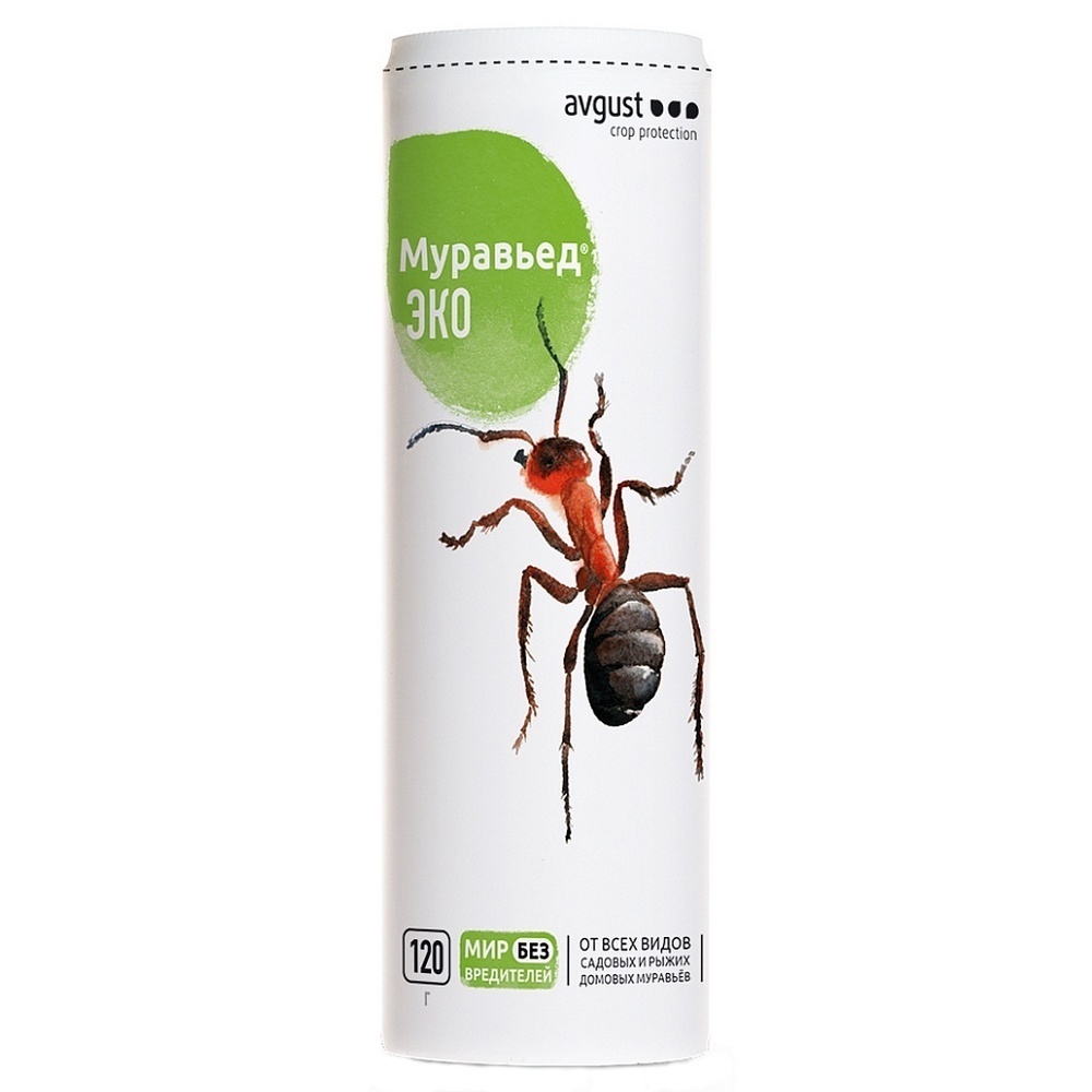 Средство для защиты от муравьев Avgust Муравьед Эко 120 г приманка для муравьев муравьед супер avgust 1 5 г х 4 шт