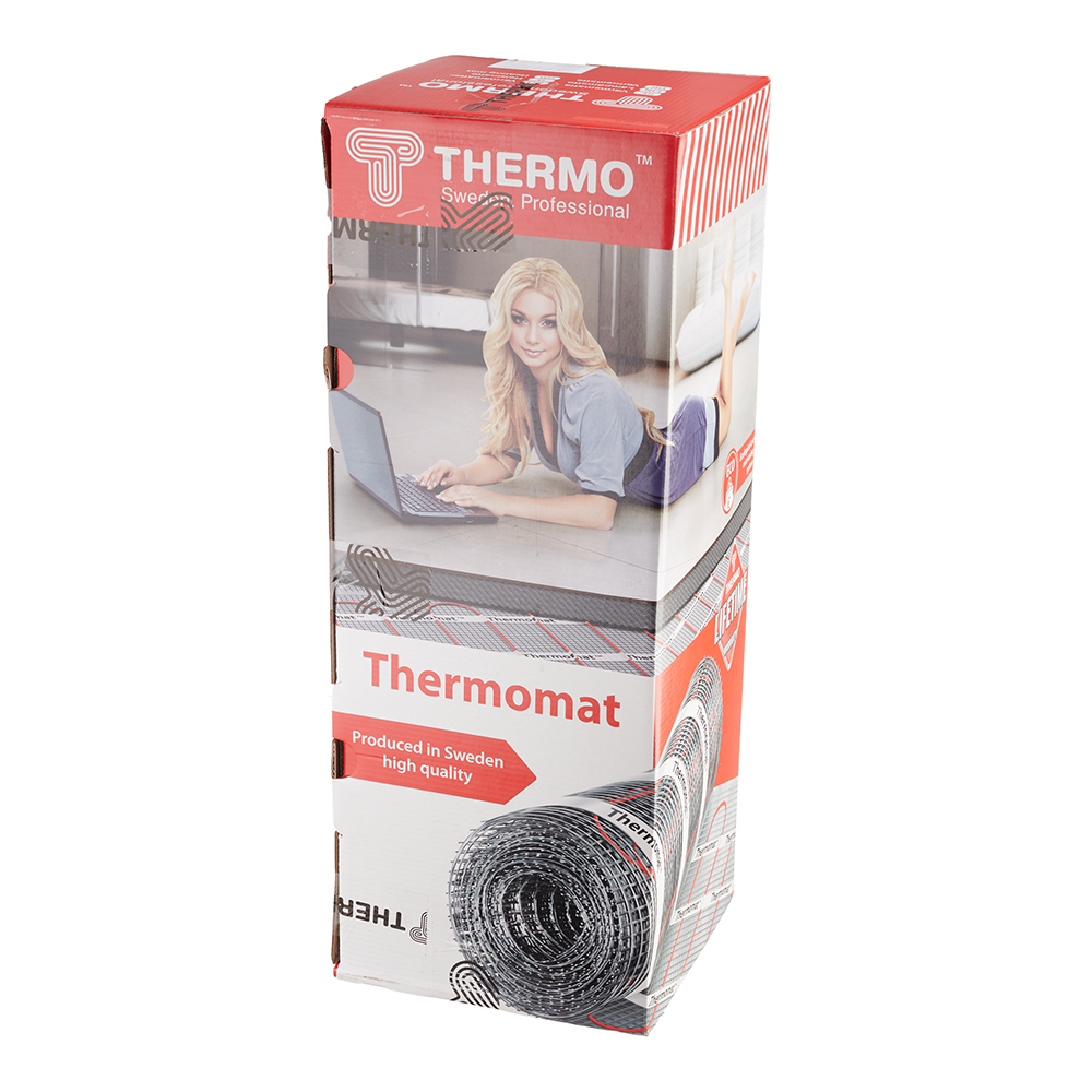 Теплый пол нагревательный мат Thermo Thermomat 10 кв.м 180 (1820) Вт Вид№3