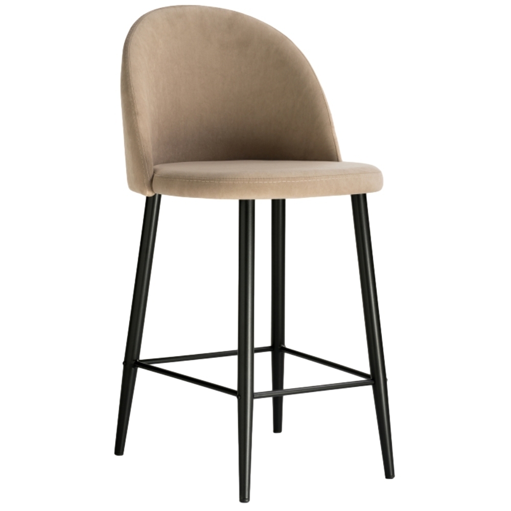 Стул барный Амизуре бежевый (448661) барный стул барный стол и стул комбинированный скандинавский спинка барный стул домашний высокий стул современный простой легкий роско