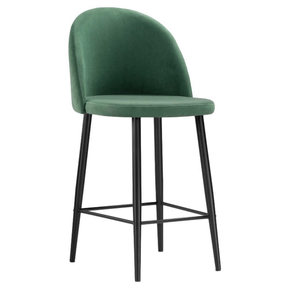 Стул барный Амизуре изумруд (459858) кожаное седло стул для кухни островка барный стул барный стул роскошный стол для ресторана барный стул седло барный стул