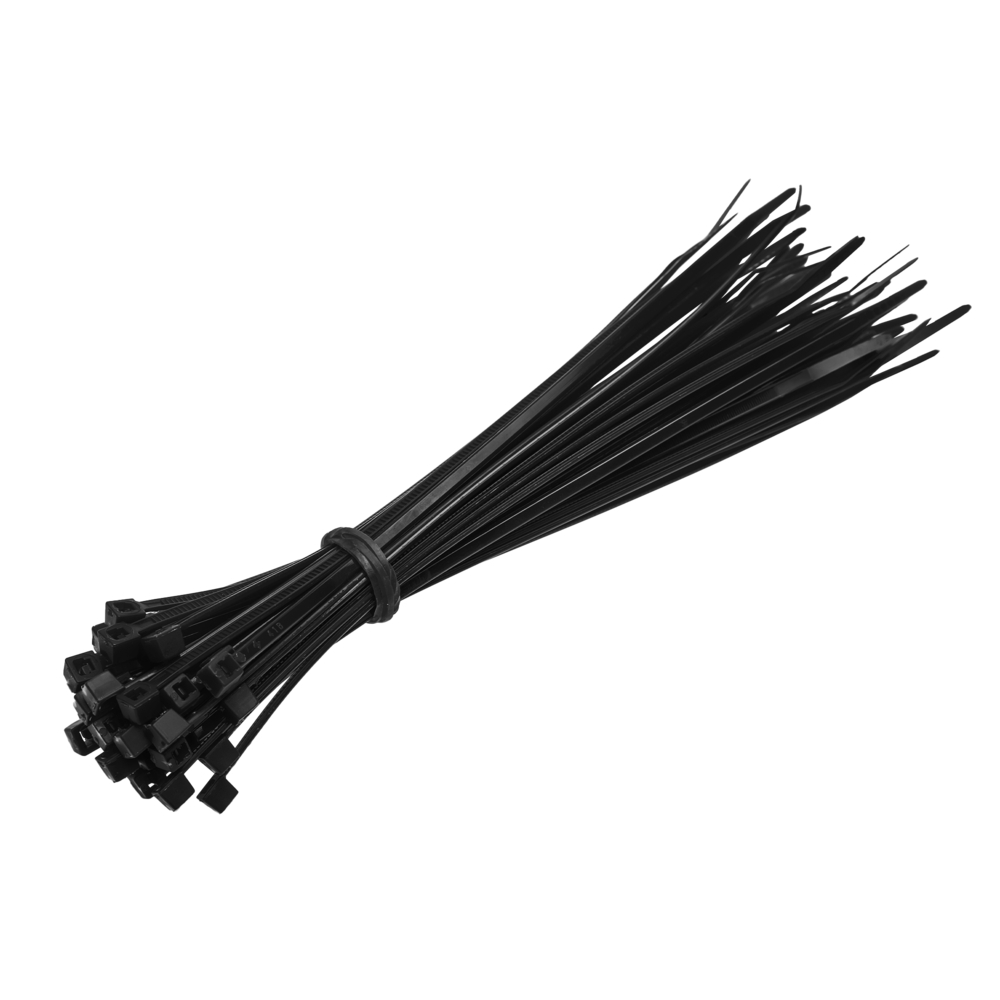фото Стяжка кабельная duwi 250x3,6 мм нейлоновая черная (25 шт.) (30237 7) düwi