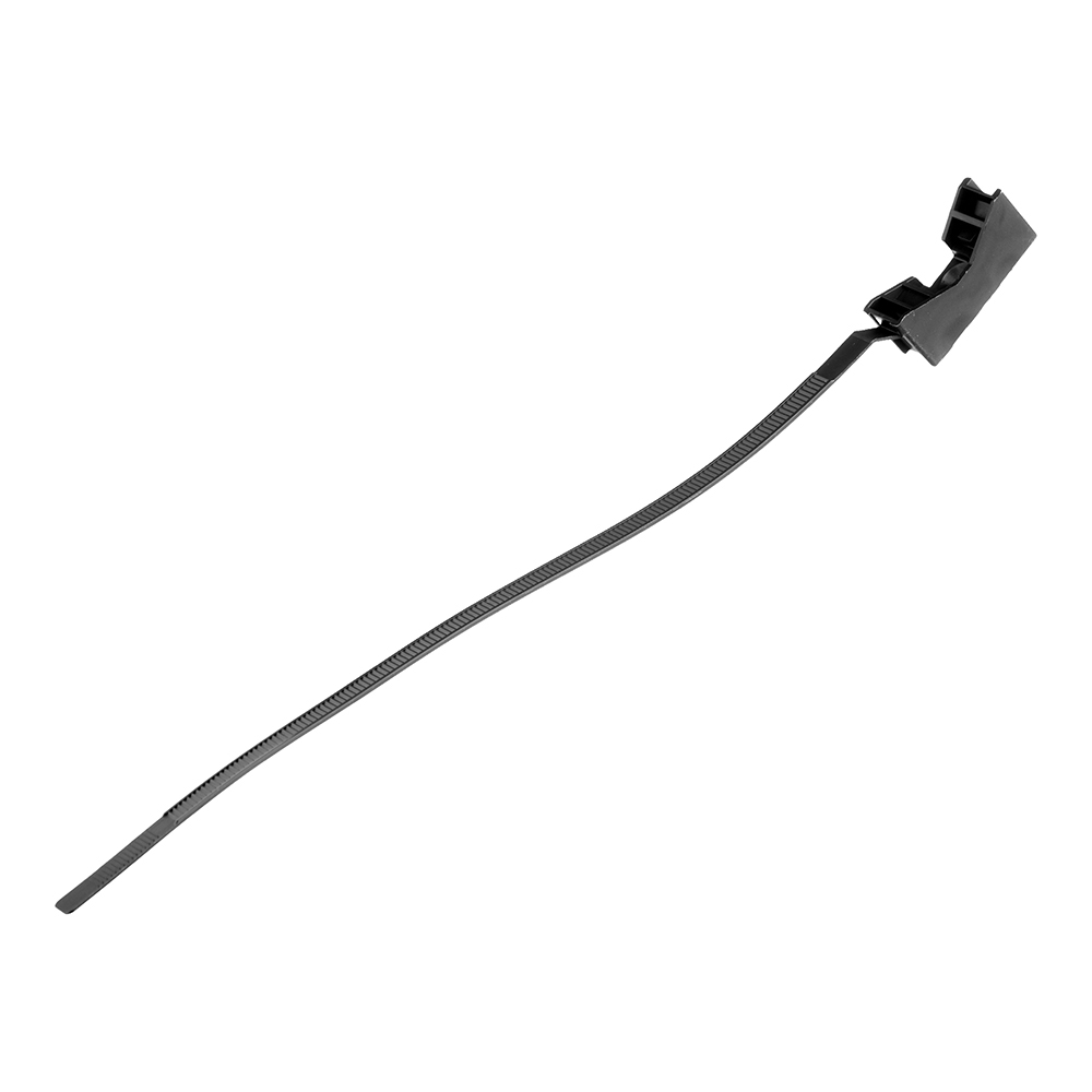 Ремешок для кабеля и труб Европартнер 32-63 мм атмосферостойкий черный (25 шт.) кронштейн сантехнический 110 мм пластик для крепления фановых труб