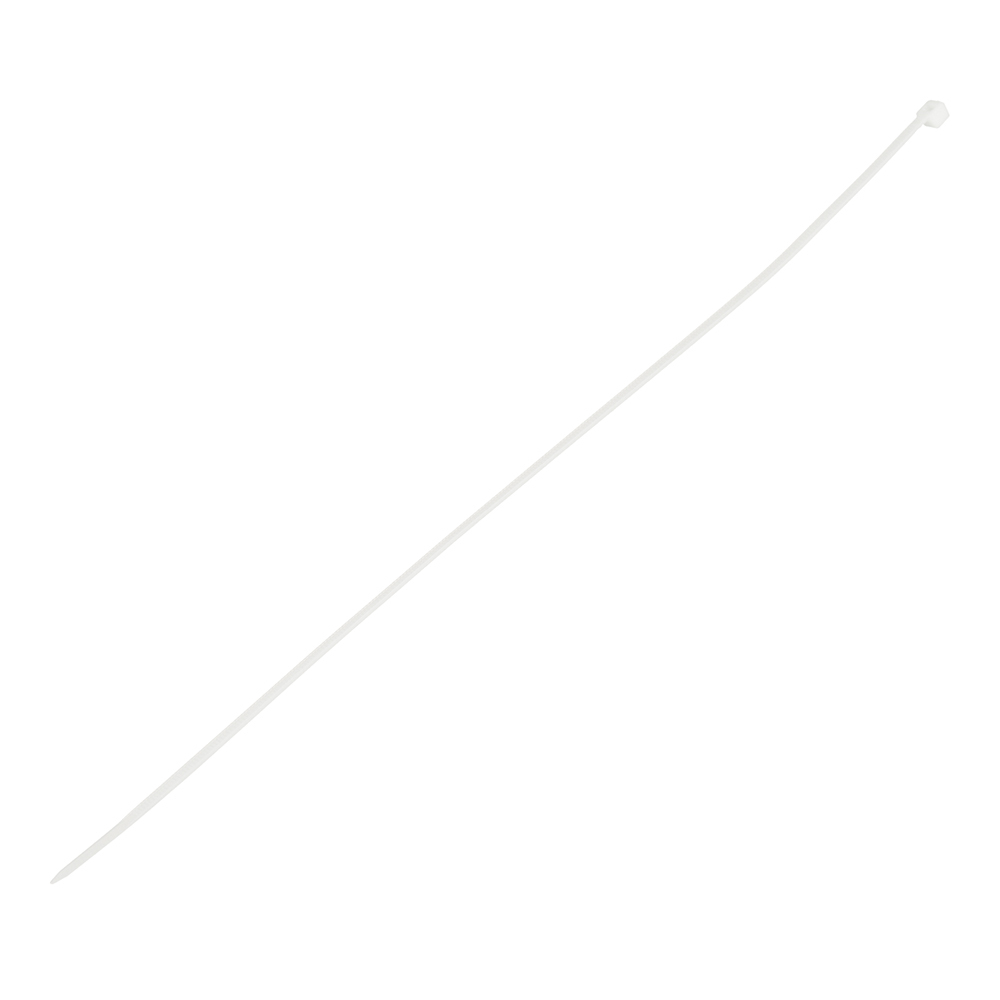 Стяжка кабельная Fortisflex КСС 300х3,5 мм нейлонoвая белая (100 шт.) (49399) стяжка кабельная европартнер 370х4 8 мм нейлонoвая белая 100 шт