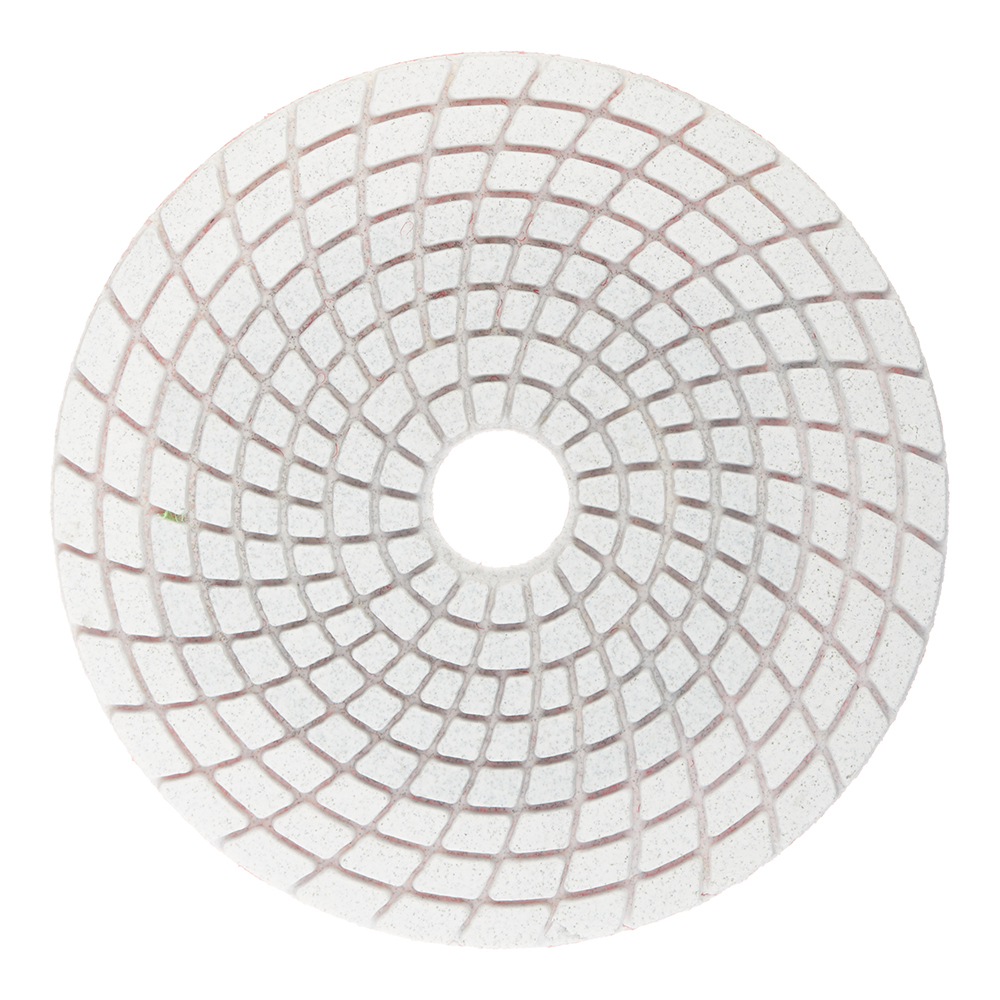 Круг алмазный шлифовальный по камню Hesler гибкий d100 мм P100 для мокрого шлифования алмазный шлифовальный круг для гранита мрамора бетона