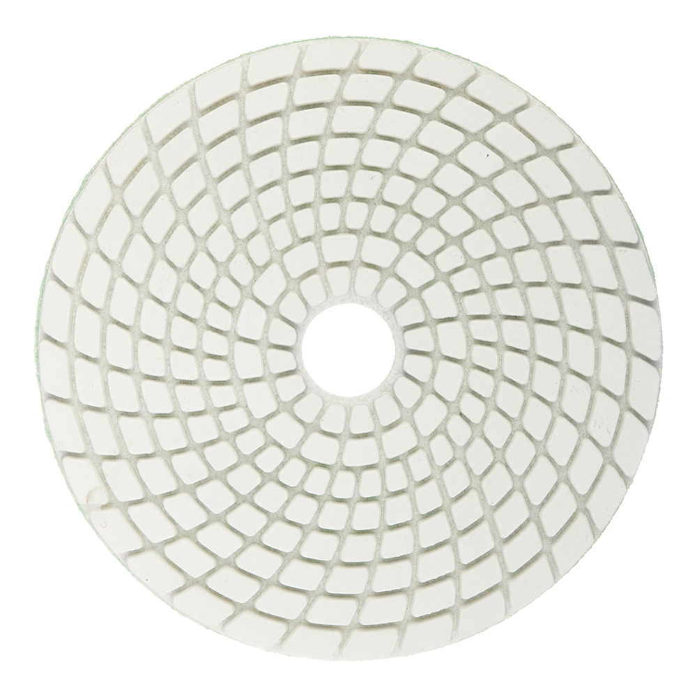 Круг алмазный шлифовальный по камню Hesler гибкий d100 мм P800 для мокрого шлифования алмазные полировальные диски 4 дюймовые шлифовальные диски для мокрого сухого гранита бетона мрамора стекла камня гранита бетона мрамора