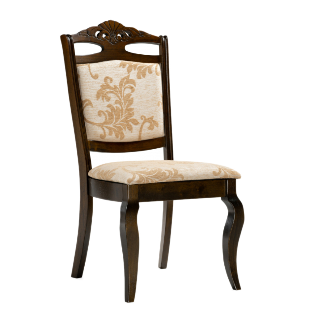 стул афродита 460х540х990мм гевея ткань капучино крем Стул Demer коричневый (1838)