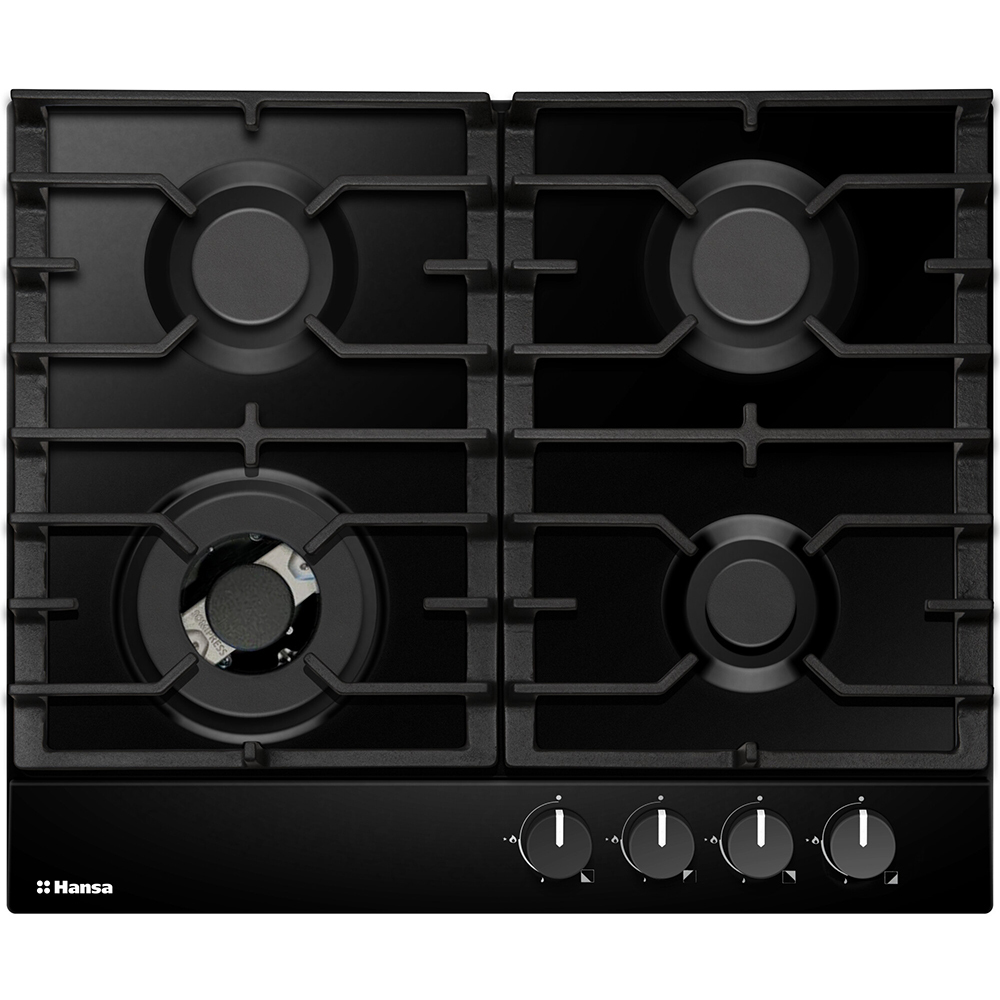 Варочная панель газовая Hansa BHGS611839 4 конфорки черная