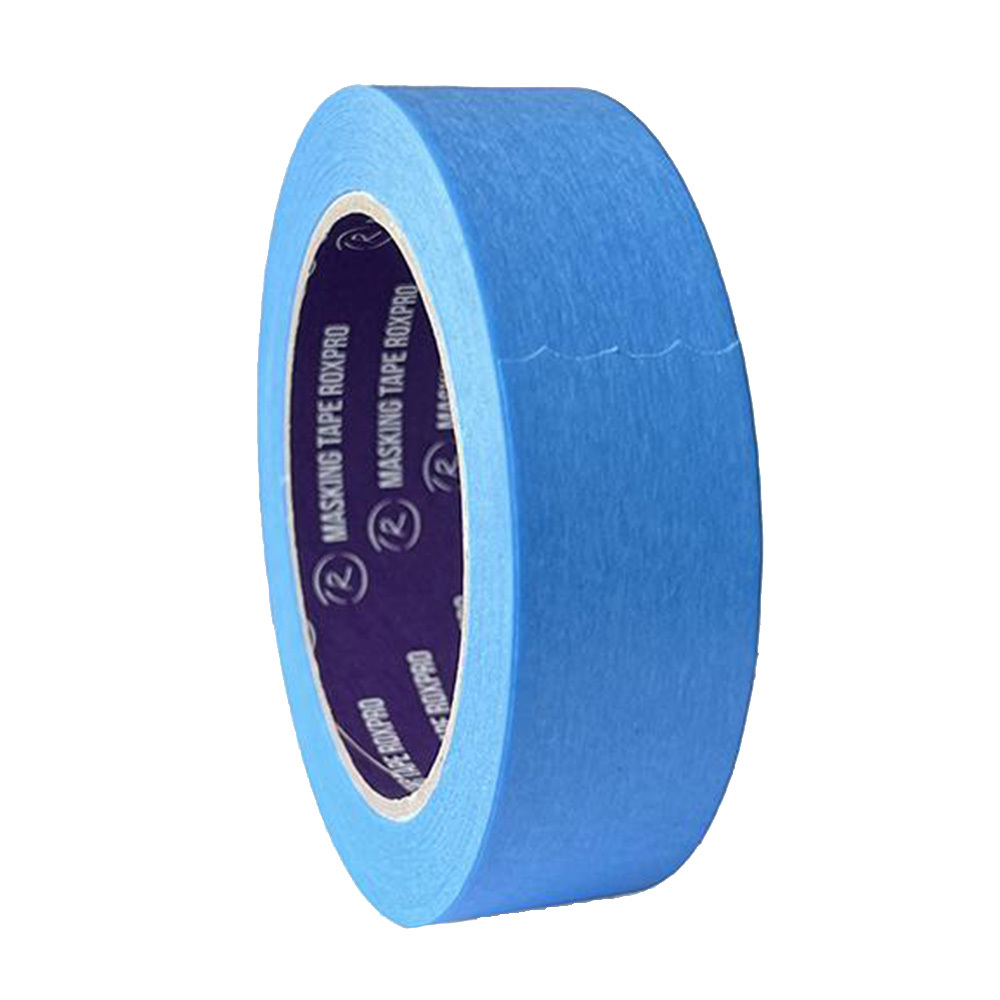 

Лента малярная RoxelPro RoxPro 5030 для наружных работ синяя 30 мм 50 м УФ-стойкая, Синий