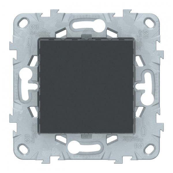 

Заглушка Schneider Electric Unica NEW NU586654 скрытая установка антрацит 45x45 мм