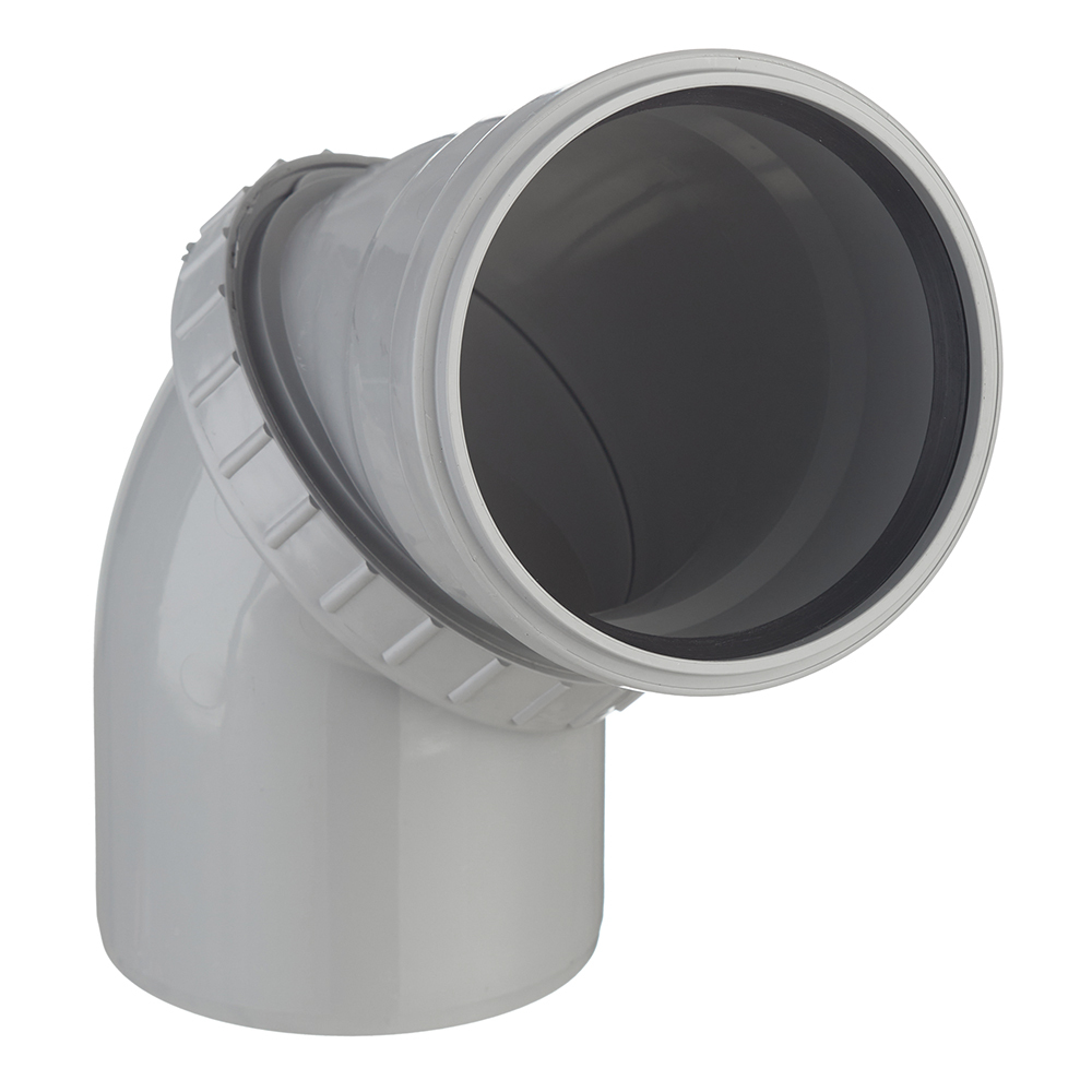 Отвод Pro Aqua Comfort (1011087T) d110 мм пластиковый поворотный для внутренней канализации отвод pro aqua comfort d110 мм 15° пластиковый для внутренней канализации