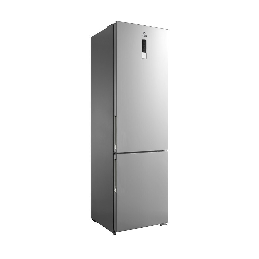 Холодильник Lex LKB201.2IXD двухдверный холодильник трехкамерный отдельностоящий lex lcd505ssgid
