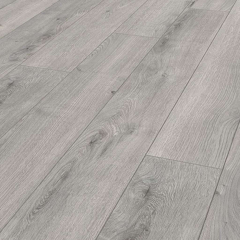 

Ламинат 32 класс Ultradecor Expert Choice дуб атомик 2,22 кв.м 8 мм с фаской, Серый