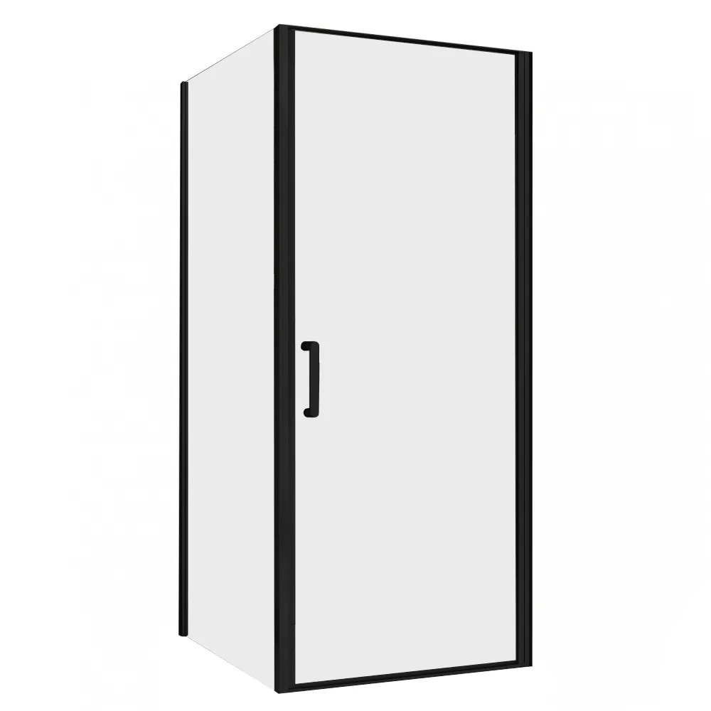 

Душевой уголок Abber Sonnenstrand черный 100х100х195 см квадрат стекло прозрачное 6 мм (AG04100B-S100B)