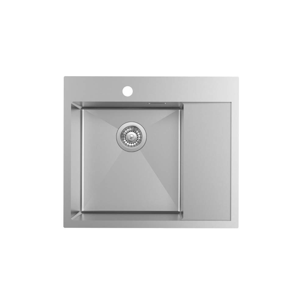 

Мойка для кухни Iddis Haze 59х51х20 см врезная левая с крылом сталь сатин (HAZ59SLi77)