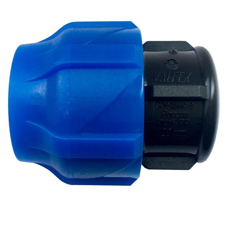 Заглушка ПНД Valfex компрессионная 32 мм — купить в Санкт-Петербурге ...