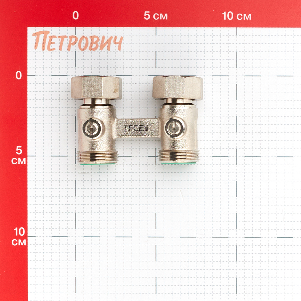 Узел нижнего подключения Тесе 3/4 EK х 3/4 EK для радиатора (8740435) Вид№4