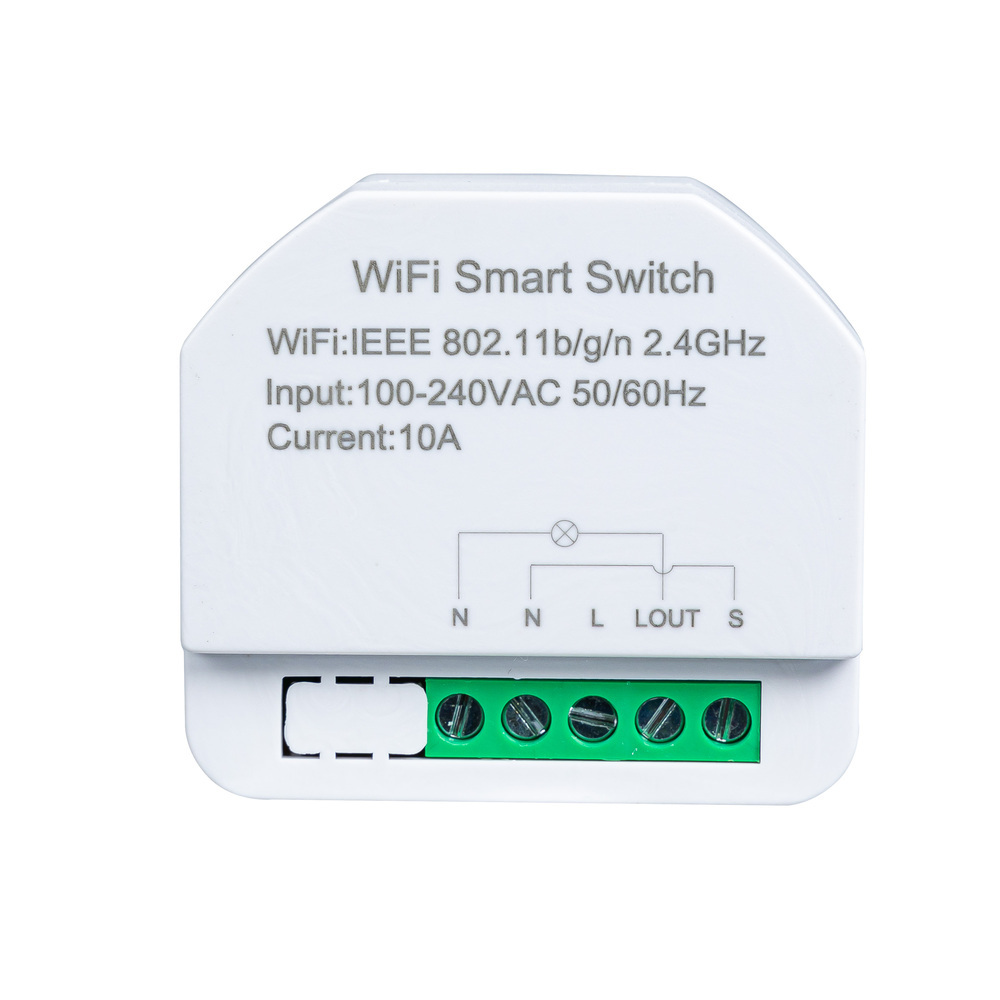 Умное WI-FI реле одноканальное Sibling Smart Home Powerswitch-M mini белое Вид№5