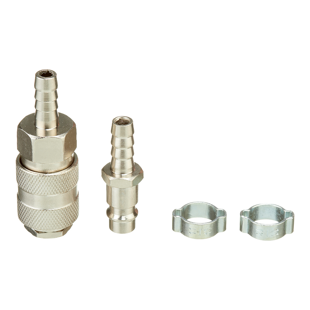 Набор фитингов Fubag для соединения 8 мм с обжимным кольцом (180421 В) набор фитингов fubag для соединения 6 мм с обжимным кольцом 180420 в