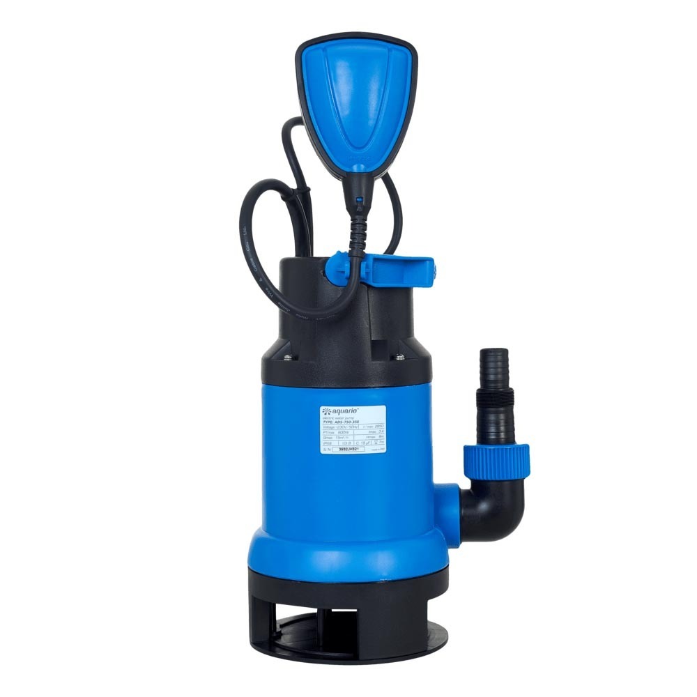 Насос дренажный Aquario ADS-400-35E для грязной воды 150 л/мин (1435) дренажный насос aquario ads 400 5e 1