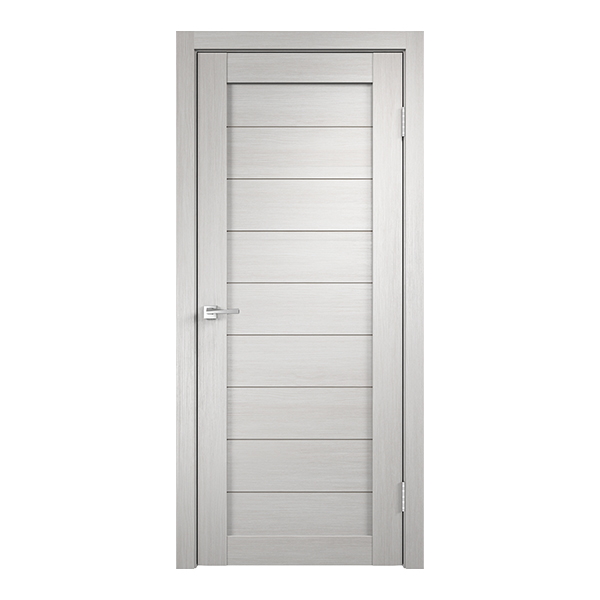 фото Дверное полотно velldoris interi 10 лиственница белая глухое ламинированная финишпленка 800x2000 мм