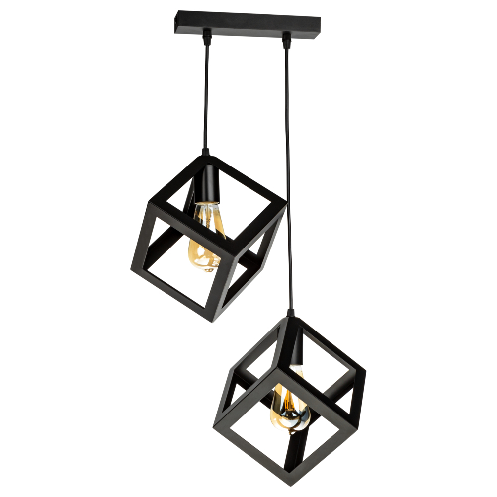 

Светильник подвесной Ritter Soffitta E27 80 Вт 7 кв.м черный IP20 (52627 8)
