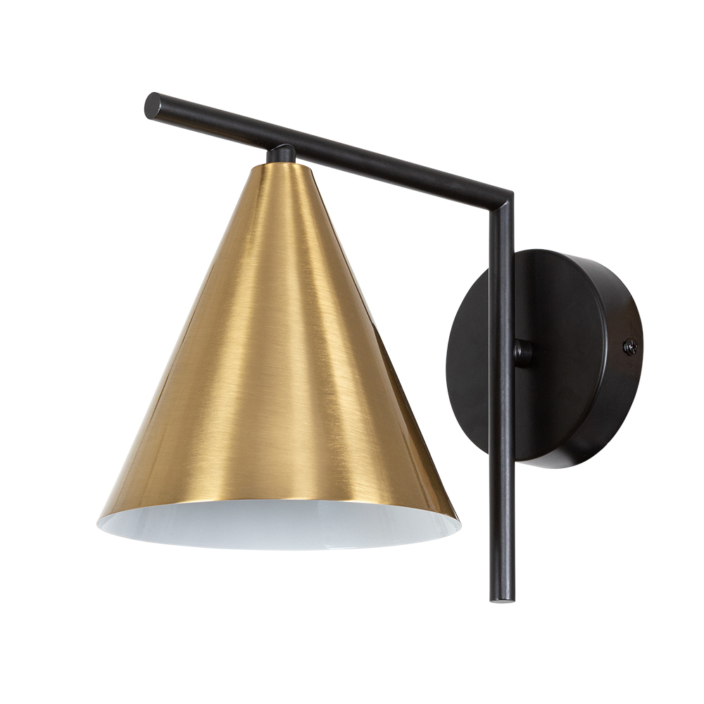 фото Бра arte lamp jacob e27 40 вт 220 в черное ip20 (a7029ap-1bk)