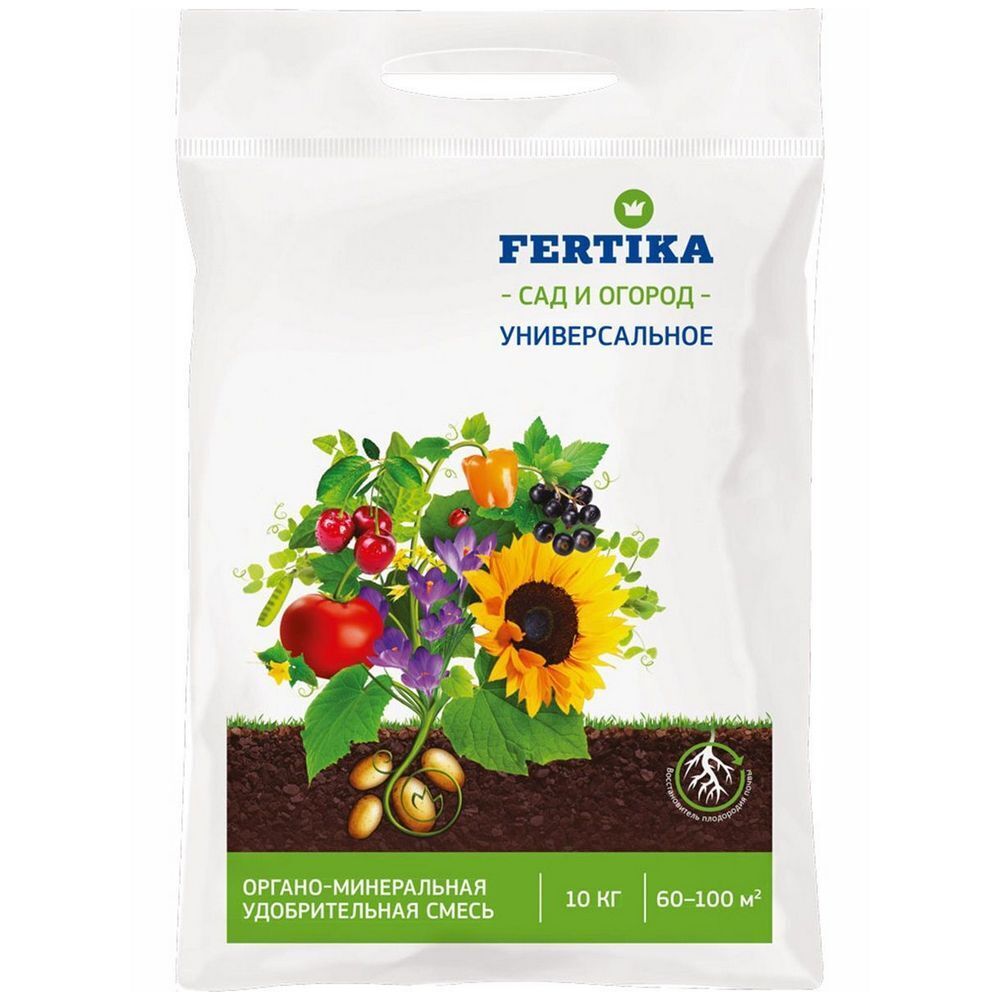 

Удобрение органо-минеральное сухое универсальное Fertika 10 кг