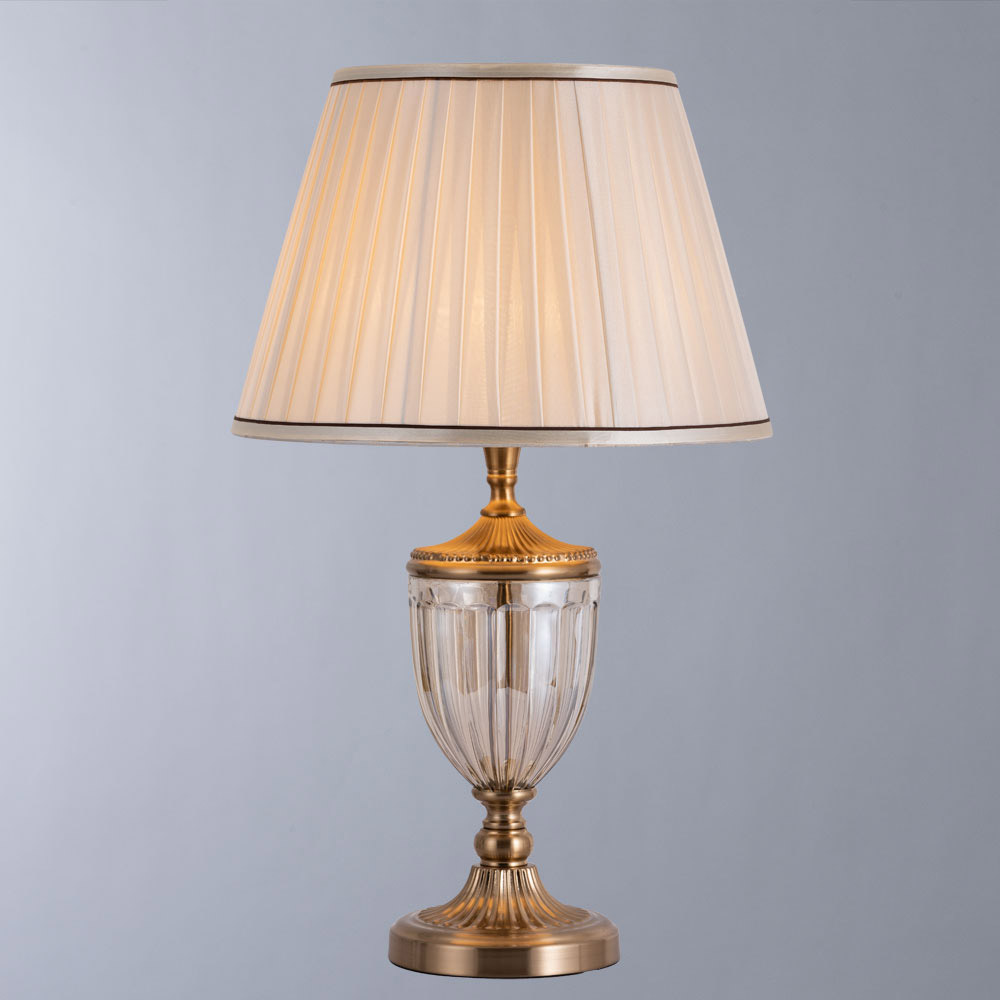 

Лампа настольная декоративная ARTE LAMP RADISON (A2020LT-1PB) E27 60 Вт 220 В IP20, Кремовый