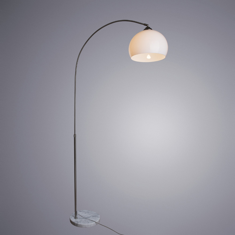 

Торшер ARTE LAMP PAOLO (A5823PN-1SS) E27 60 Вт 220 В IP20, Белый