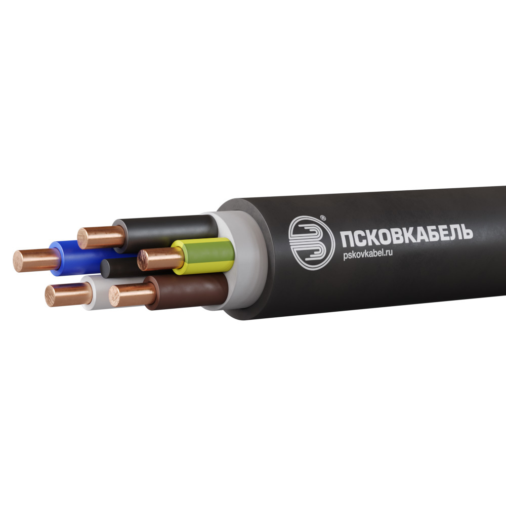 Кабель Псковкабель ВВГнг(А)-LS 5х10 барабан