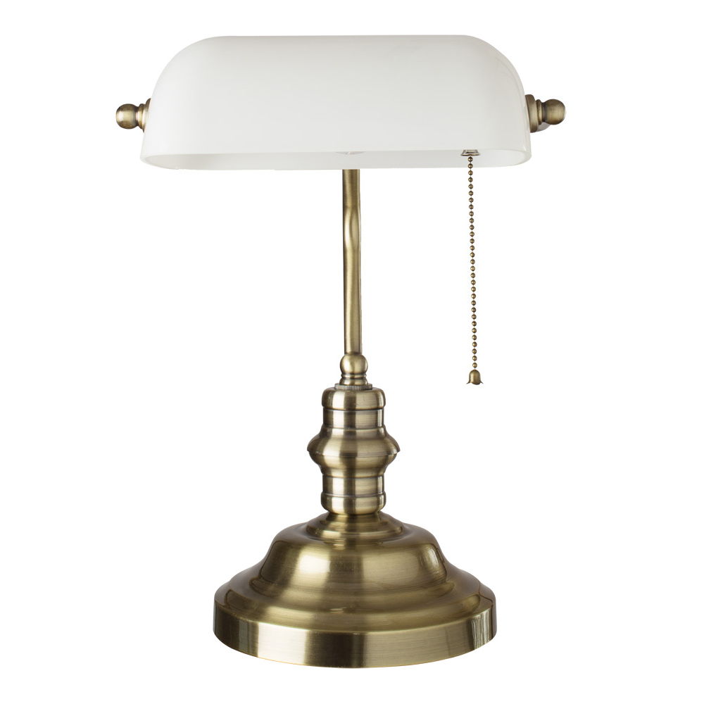 Лампа настольная ARTE LAMP BANKER (A2493LT-1AB) E27 60 Вт 220 В IP20