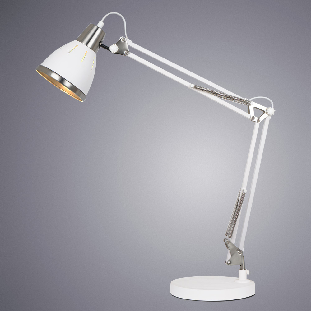 

Лампа настольная ARTE LAMP PIXAR (A2246LT-1WH) E27 40 Вт 220 В IP20, Белый