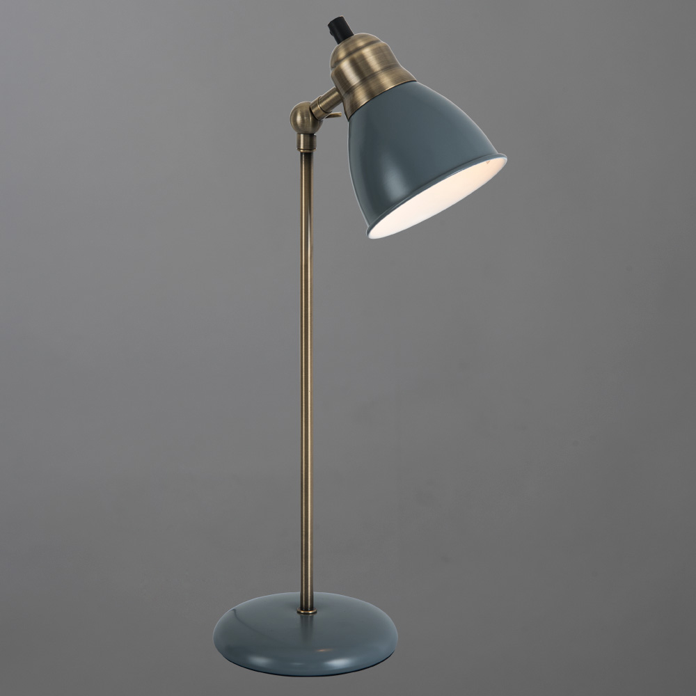 

Лампа настольная ARTE LAMP AMAKS (A3235LT-1AB) E14 11 Вт 220 В IP20, Серый