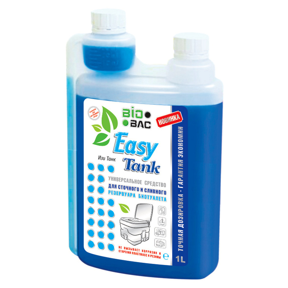 фото Средство для биотуалетов biobac easy tank 1 л