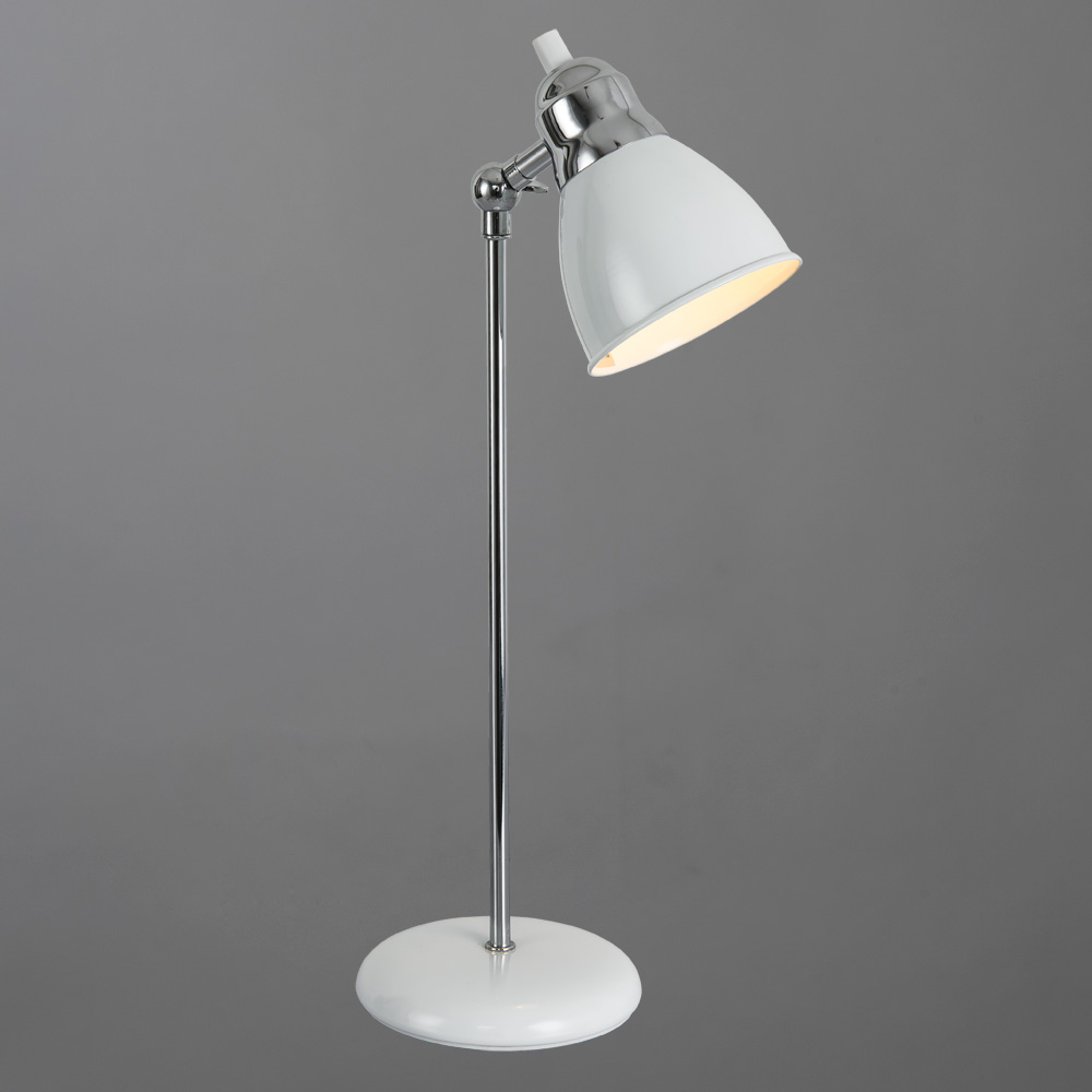 

Лампа настольная ARTE LAMP AMAKS (A3235LT-1CC) E14 11 Вт 220 В IP20, Белый