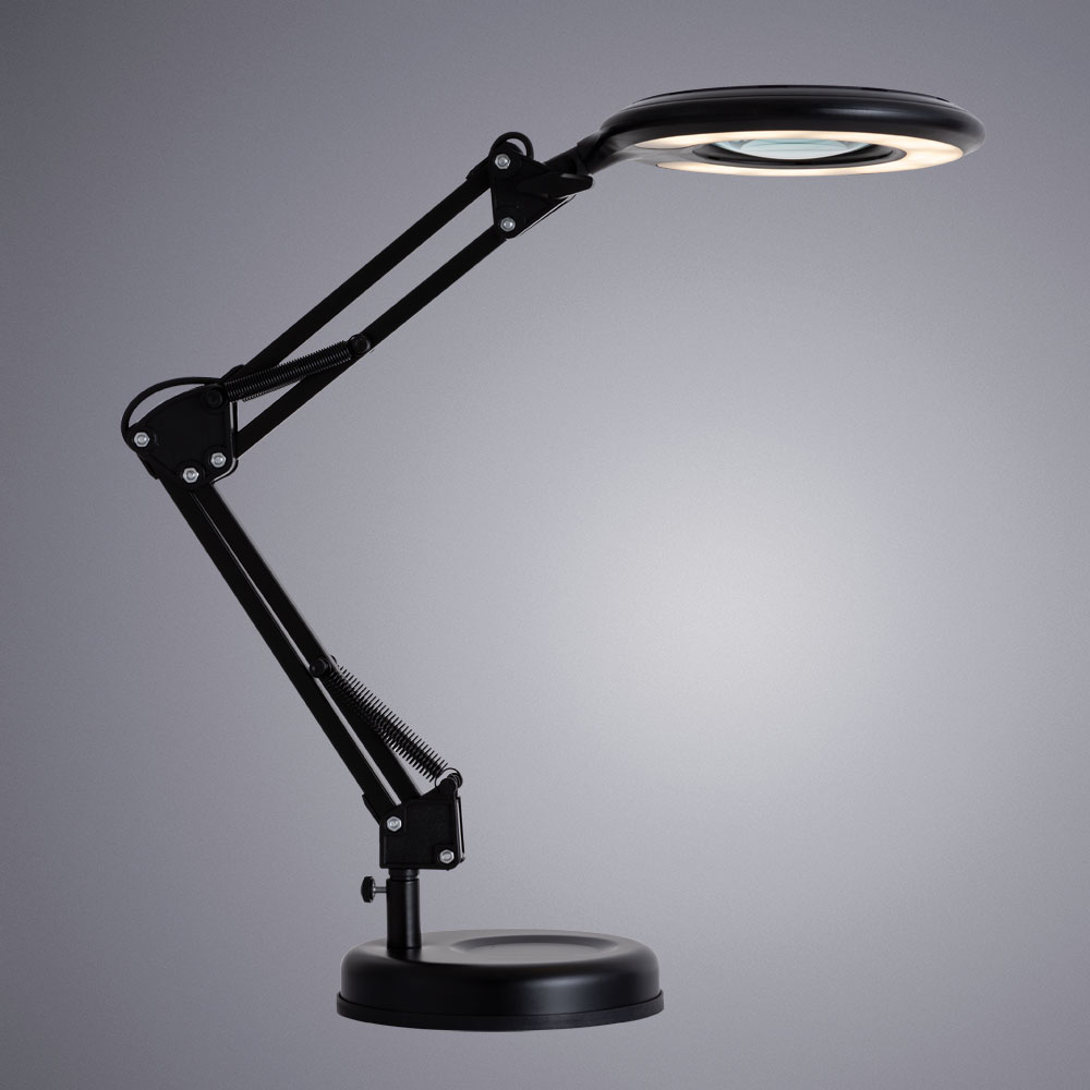 

Лампа настольная светодиодная ARTE LAMP LUNA (A2013LT-1BK) 18 Вт 220 В 3000-6000К теплый/холодный белый свет IP20