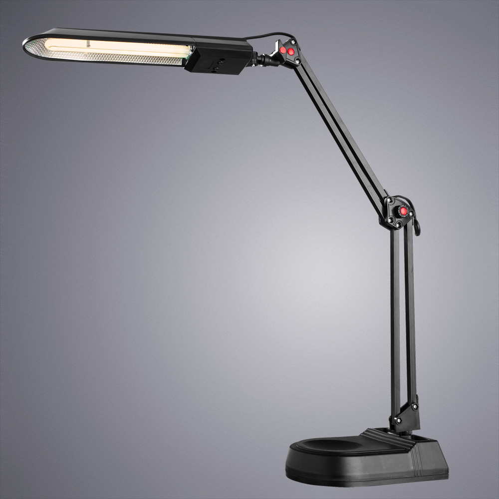 

Лампа настольная ARTE LAMP DESK (A5810LT-1BK) G23 11 Вт 220 В 3000К теплый белый свет IP20, Черный