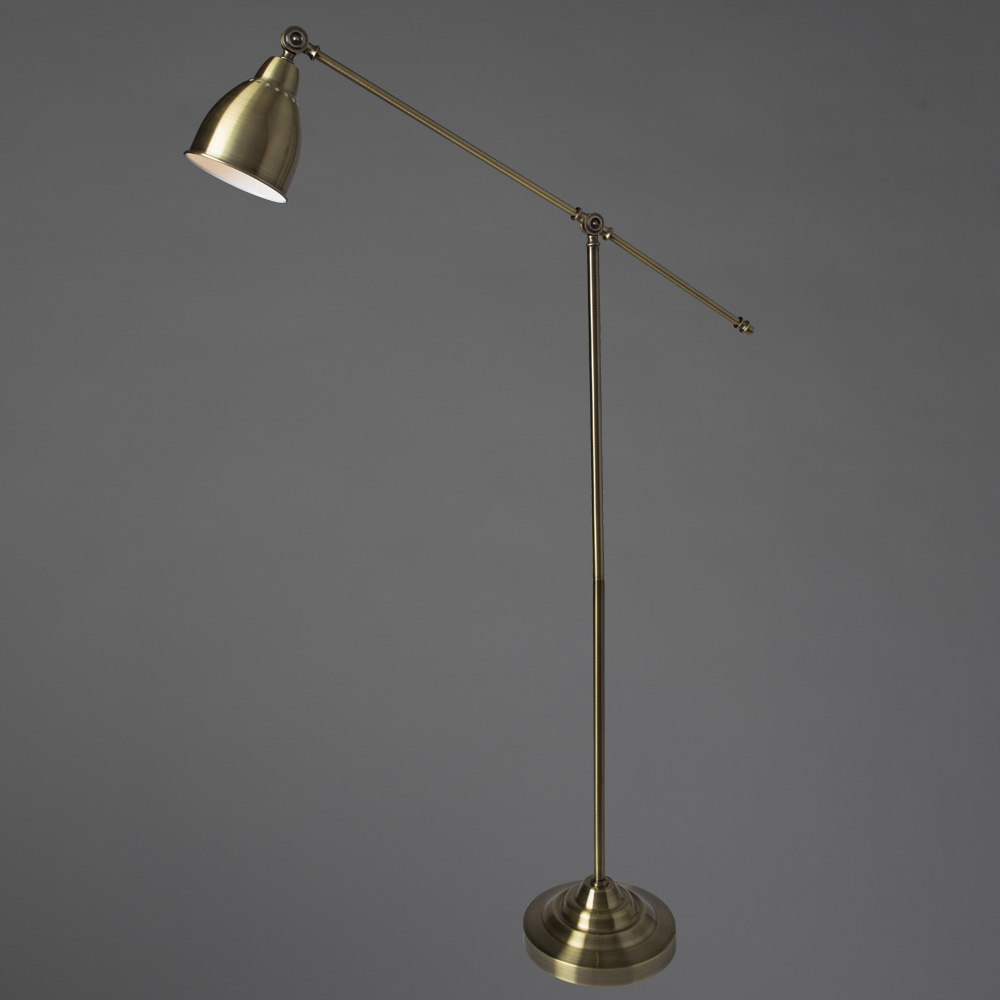 

Торшер ARTE LAMP BRACCIO (A2054PN-1AB) E27 60 Вт 220 В IP20, Античная бронза