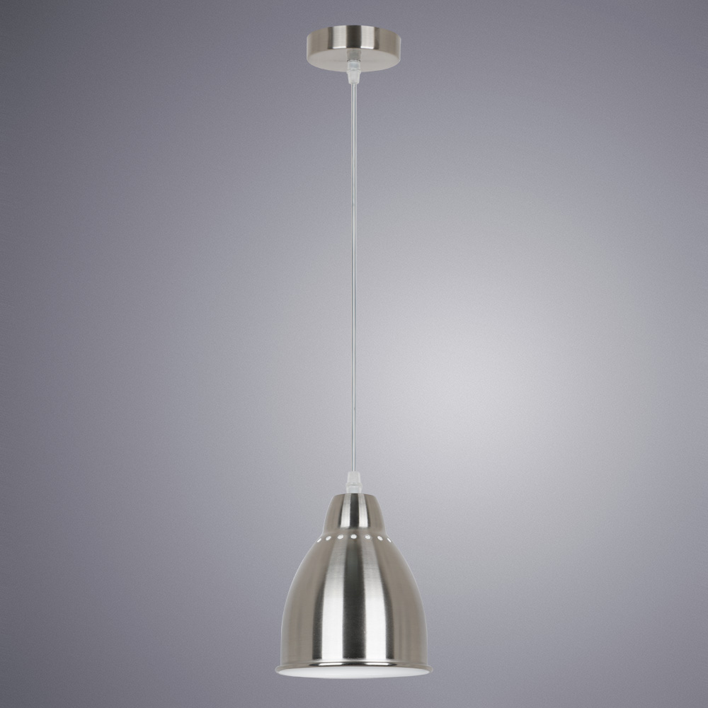 

Люстра подвесная ARTE LAMP BRACCIO (A2054SP-1SS) E27 60 Вт 220 В IP20, Матовое серебро
