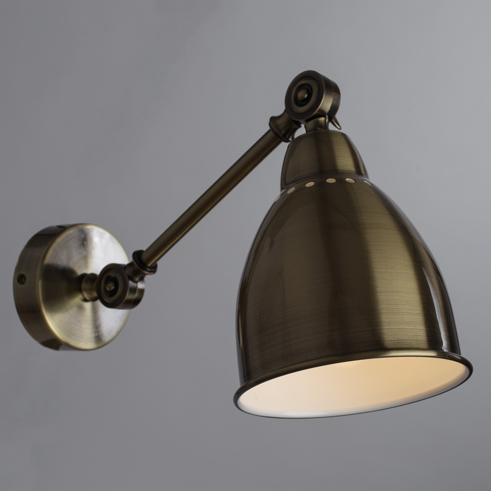 

Бра настенное ARTE LAMP BRACCIO (A2054AP-1AB) E27 60 Вт 220 В IP20