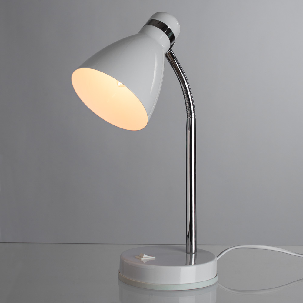 

Лампа настольная ARTE LAMP MERCOLED (A5049LT-1WH) E27 40 Вт 220 В IP20, Белый
