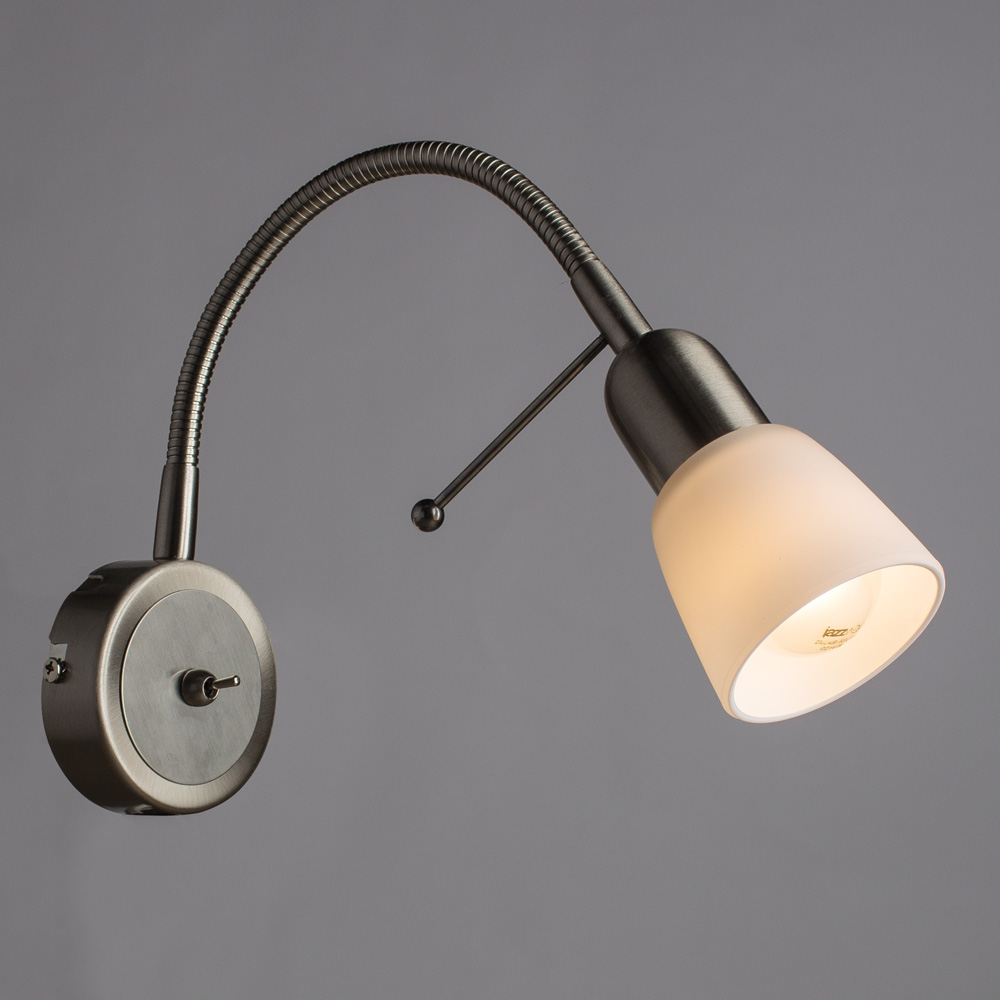 

Бра настенное ARTE LAMP LETTURA (A7009AP-1SS) E14 40 Вт 220 В IP20