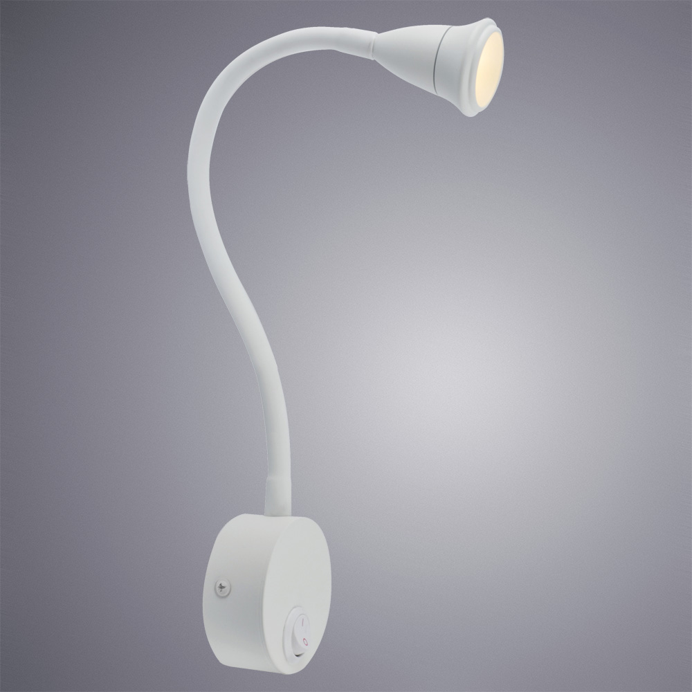 

Бра светодиодное настенное ARTE LAMP TWIST (A7603AP-1WH) LED 3 Вт 220 В 4000 К дневной свет IP20, Белый