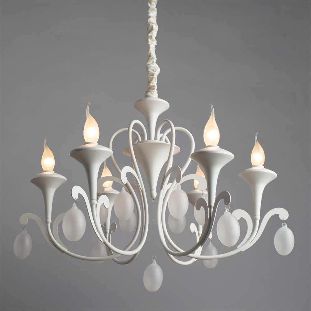 

Люстра подвесная ARTE LAMP MONTMARTRE (A3239LM-6WH) E14 40 Вт 220 В IP20